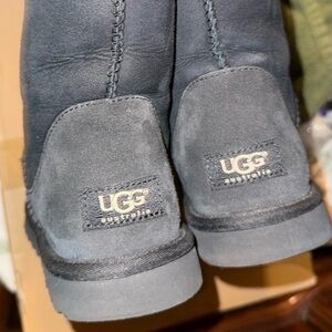 UGG Charcoal Suede Winter Boots